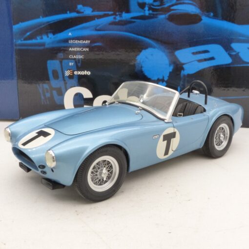 Exoto 1:18 18124 Shelby Cobra 260 T-Car Prototyp 1962 in OVP EX7857 – Bild 3