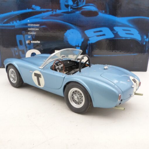 Exoto 1:18 18124 Shelby Cobra 260 T-Car Prototyp 1962 in OVP EX7857 – Bild 4