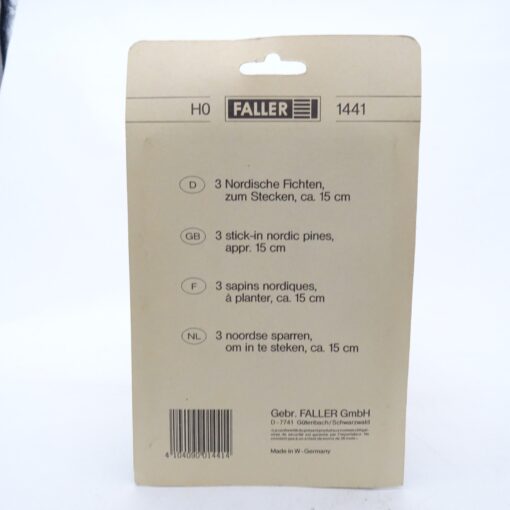 Faller 1:87 H0 1441 Nordische Fichten 3 Stück in OVP EX6404 – Bild 3