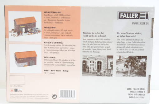 Faller H0 130327 Bausatz Antiquitätenhandel NEU in OVP C31 – Bild 3