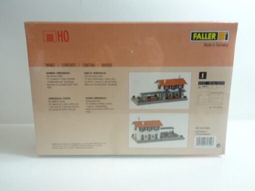 Faller H0 131309 Bahnhof Winterbach neuwertig in OVP QR4089 – Bild 3