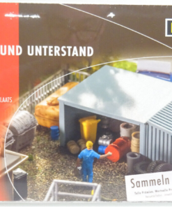 Faller H0 180810 Bausatz Blechbude und Unterstand NEU in OVP C23