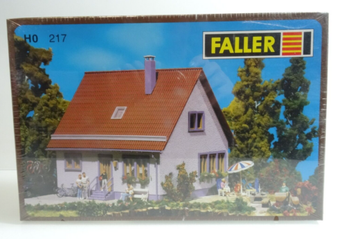 Faller H0 217 Einfamilienhaus neuwertig in OVP QR4092