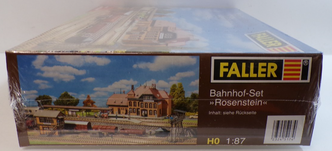 Faller H0 Bahnhof-Set Rosenstein 5 x Gebäude, Bahnsteig, Stellwerk in OVP PK3238 – Bild 4