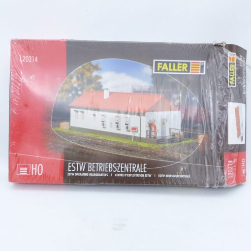 Faller H0 Bausatz 120214 ESTW Betriebszentrale angebastelt in OVP EX7649