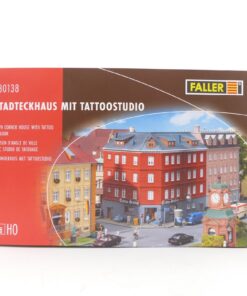 Faller H0 Bausatz 130138 Stadteckhaus mit Tattoostudio in OVP EX5740