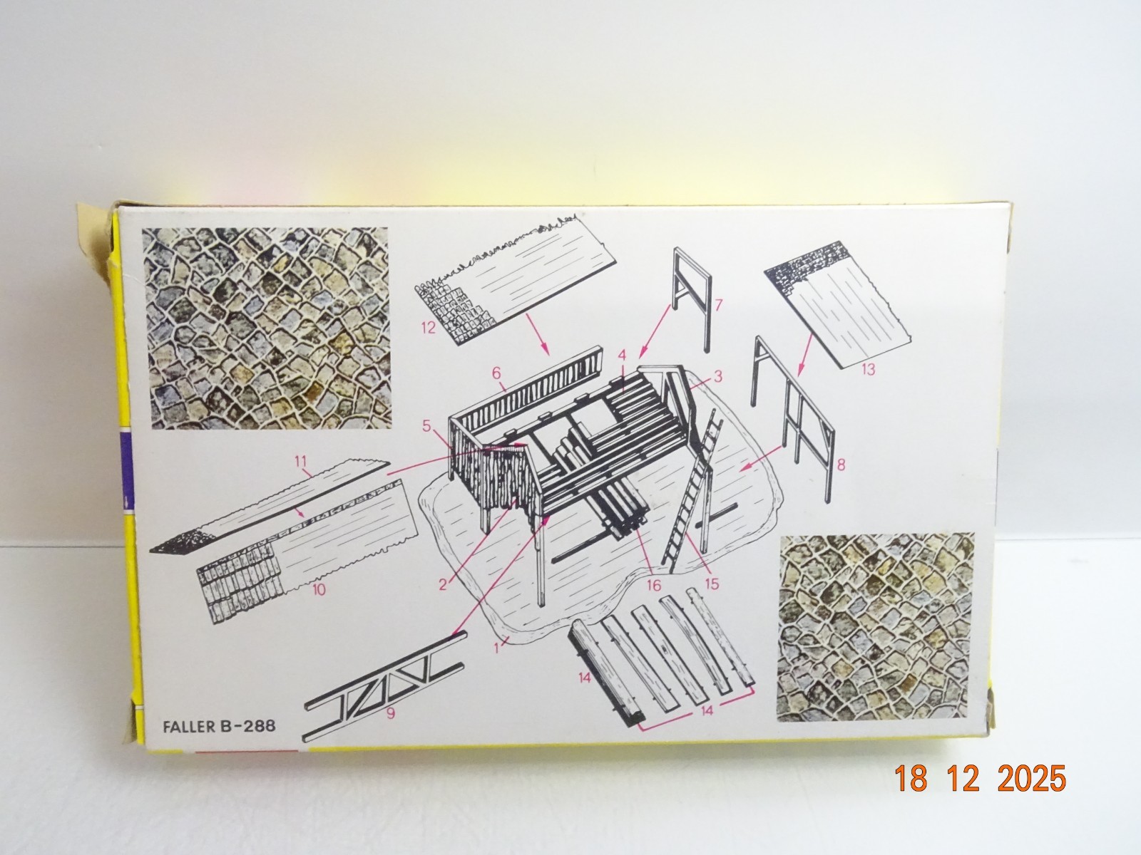 Faller H0 Bausatz B-288 Holzlager in OVP PK3217 – Bild 3