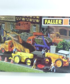 Faller H0 Bausatz Nr.: 180684 Straßenwalze mit Antrieb ungeöffnet, in OVP EX2498