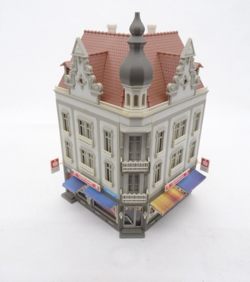 Faller H0 Eckhaus Sparkasse aus Anlagenrückbau, siehe Bilder RR71 o.