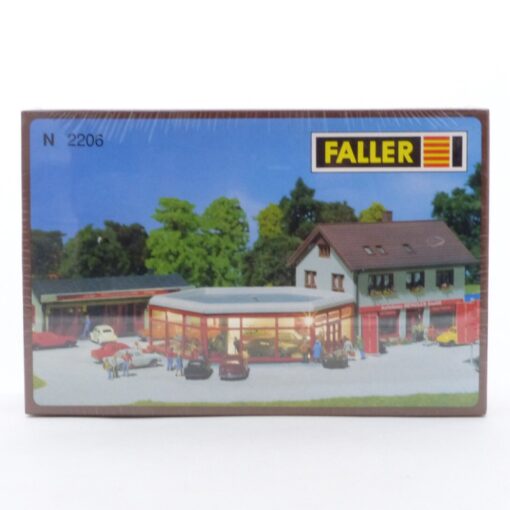 Faller Spur N Bausatz Nr.: 2206 Autohaus Dengler - ungeöffnet, in OVP EX2565