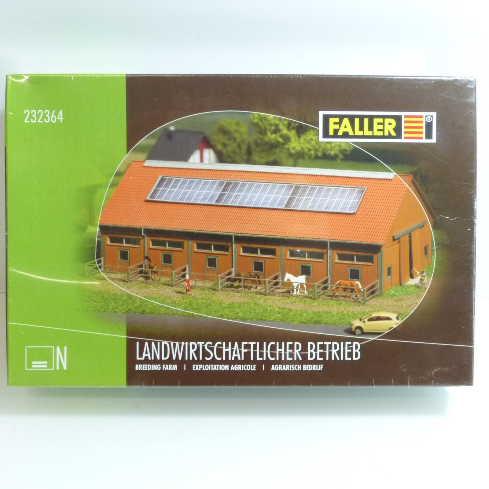 Faller Spur N Bausatz Nr.: 232364 Landwirtschaftlicher Betrieb, in OVP EX2510