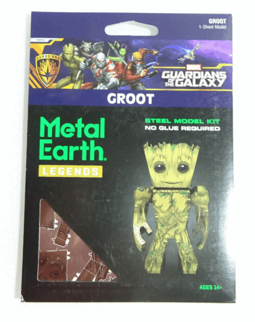 Fascinations Metal Earth Legends Bausatz 3 D Figur Groot in OVP AR8187