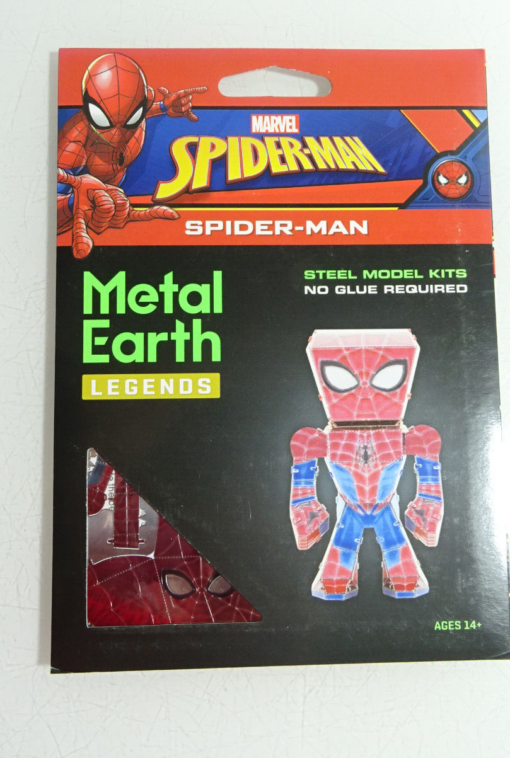 Fascinations Metall Earth Legends Bausatz 3 D Figur Spider-Man in OVP AR8181