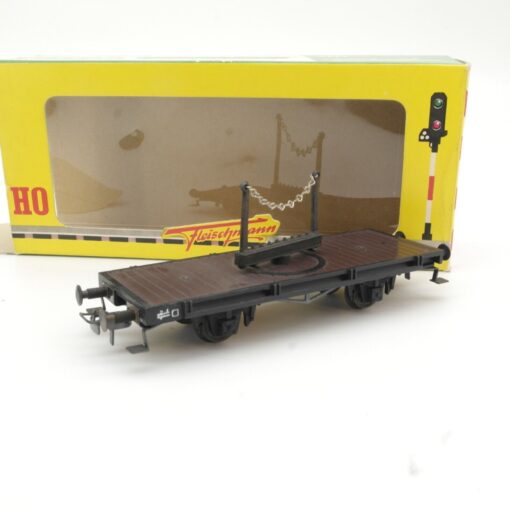 Fleischmann H0 1453 Drehschemelwagen der DB in OVP QR3638