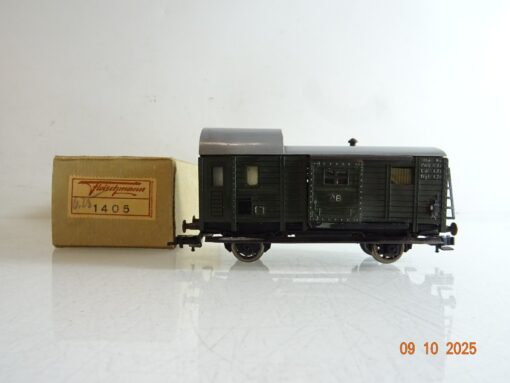 Fleischmann H0 1466 Güterzugbegleitwagen der DB mit Licht in EVP BH469