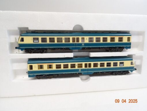Fleischmann H0 4434 Dieseltriebzug 2tlg. VT 614 der DB in OVP LE9996 – Bild 3