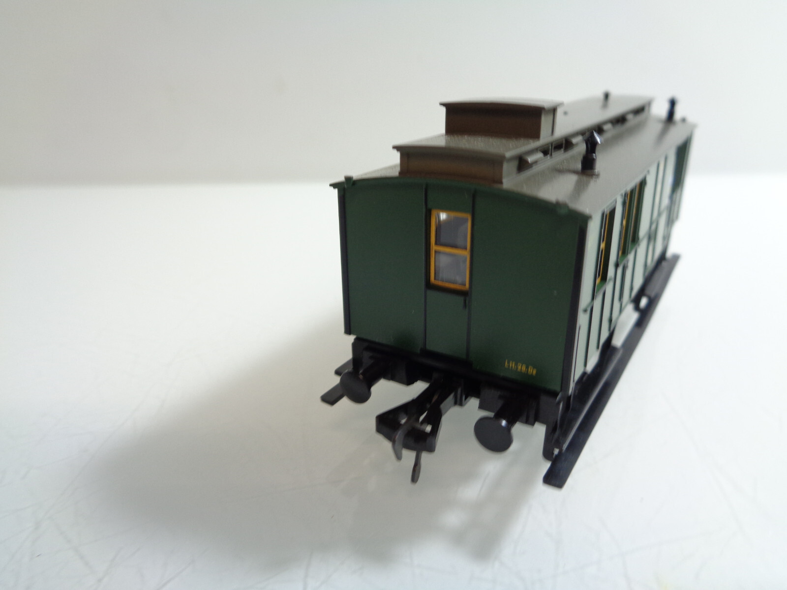 Fleischmann H0 5057 AC Postwagen/Gepäckwagen in OVP C698 – Bild 3