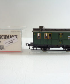 Fleischmann H0 5057 AC Postwagen/Gepäckwagen in OVP C698