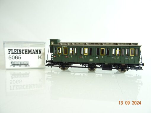 Fleischmann H0 5065 Abteilwagen 1./2.Klasse der DB neuwertig in OVP PR2701