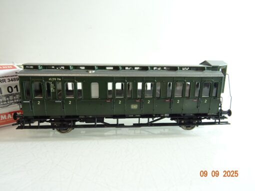 Fleischmann H0 5071 01 K Abteilwagen 2. Klasse der DB in OVP RR3489 – Bild 3