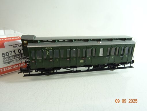 Fleischmann H0 5071 01 K Abteilwagen 2. Klasse der DB in OVP RR3489