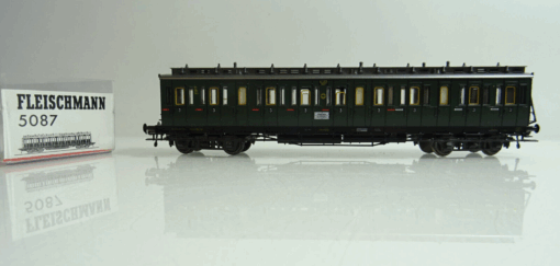 Fleischmann H0 5087 Abteilwagen 3.Kl. der DRG in OVP AR7739