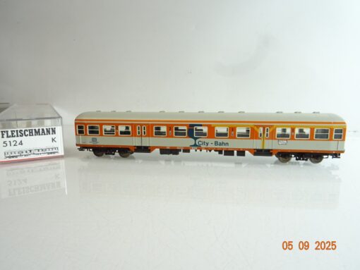 Fleischmann H0 5124 K Personenwagen 1./2.Kl. City-Bahn der DB in OVP BH179