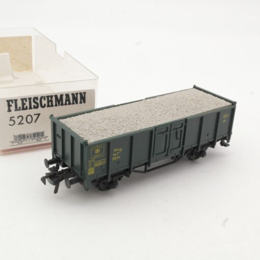 Fleischmann H0 5207 Hochbordwagen mit Ladung der SNCB in OVP RR1213 – Bild 3