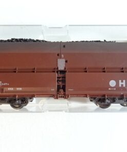 Fleischmann H0 522407 K Selbstentladewagen mit Kohleladung der DB  in OVP PR8925