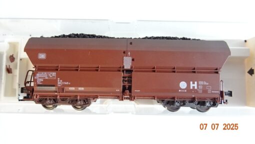 Fleischmann H0 522411 K Selbstentladewagen mit Kohleladung der DB  in OVP PR8926