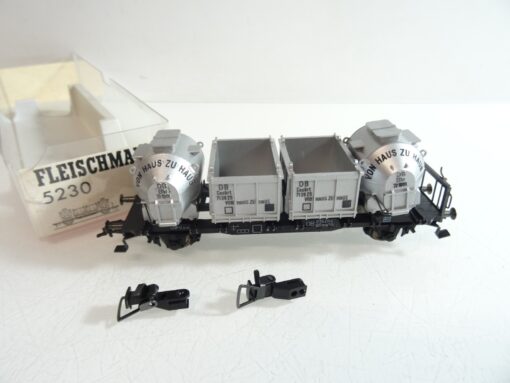 Fleischmann H0 5230 Behälterwagen von Haus zu in OVP RR882