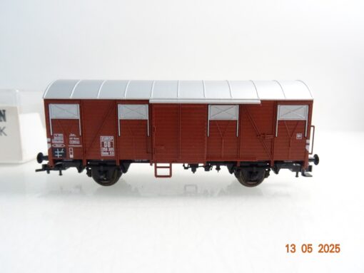 Fleischmann H0 5310 K gedeckter Güterwagen der DB in OVP PR7564 – Bild 3