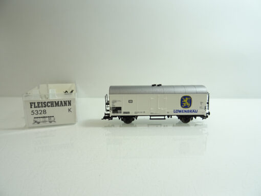 Fleischmann H0 5328 K Bierwagen Löwenbräu der DB Neu in OVP TF783