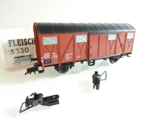 Fleischmann H0 5330 gedeckter Güterwagen der DB in OVP RR888 – Bild 3
