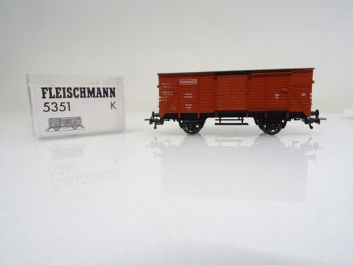 Fleischmann H0 5351 K gedeckter Güterwagen der DR in OVP PR41 – Bild 3
