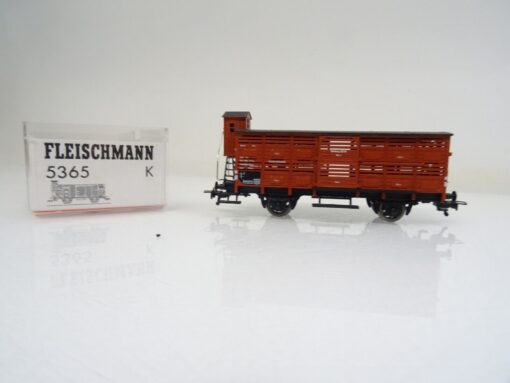 Fleischmann H0 5365 K Kleinviehwagen der DR in OVP PR31 – Bild 3
