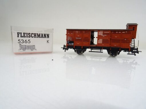 Fleischmann H0 5365 K Kleinviehwagen der DR in OVP PR31