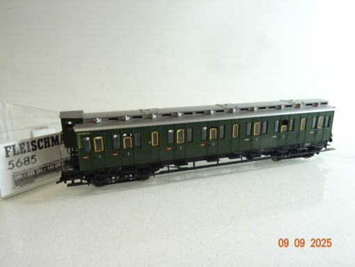 Fleischmann H0 5685 K Personenwagen 1. Klasse der DRG in OVP RR3496