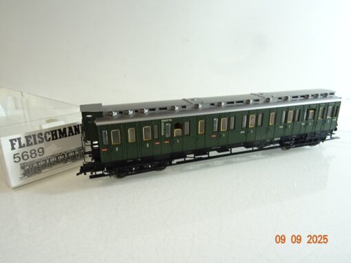 Fleischmann H0 5689 K Personenwagen 1./2. Klasse der DRG in OVP RR3501