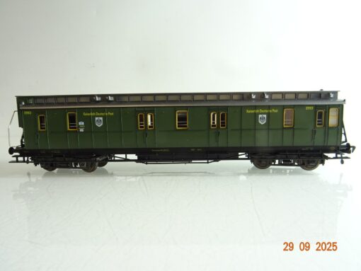 Fleischmann H0 5803 Gepäckwagen der Kaiserl. Deutsche Post in OVP BH186 – Bild 3