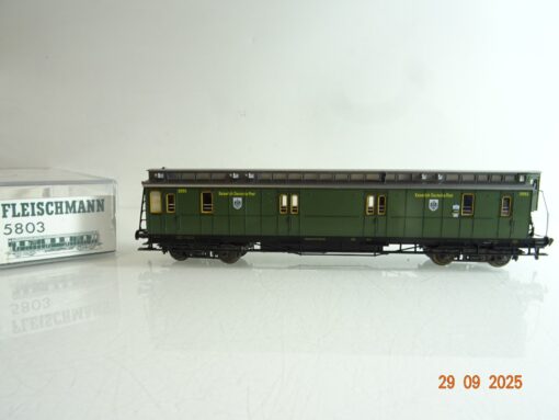 Fleischmann H0 5803 Gepäckwagen der Kaiserl. Deutsche Post in OVP BH186