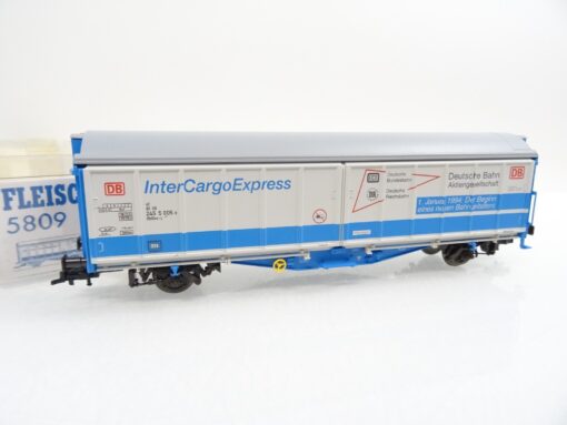 Fleischmann H0 5809 K Schiebewand-Wagen InterCargoExpress in OVP RR1051 – Bild 3