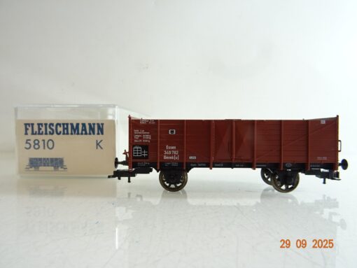 Fleischmann H0 5810 K offener Güterwagen der K.P.E.V. in OVP BH207