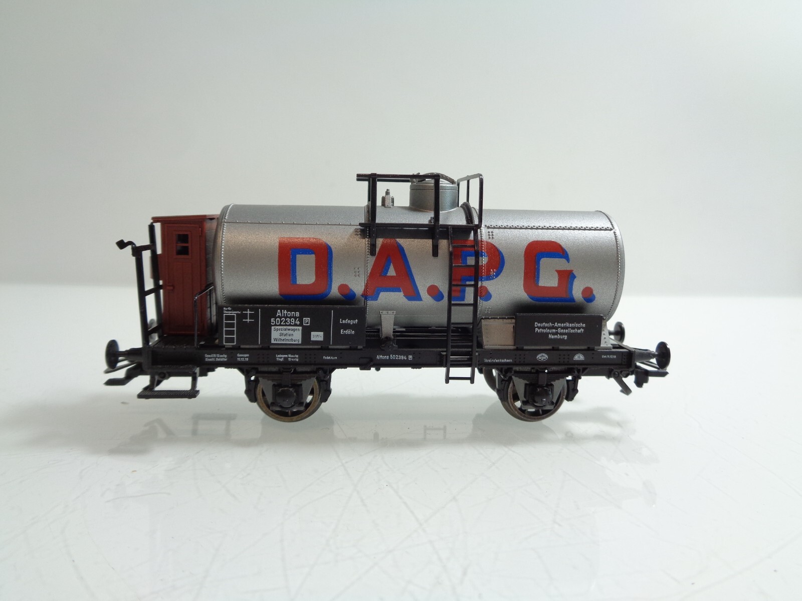 Fleischmann H0 5848K AC Kesselwagen D.A.P.G.  in OVP F468 – Bild 3