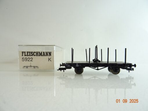 Fleischmann H0 5922 Drehschemelwagen in OVP BH36
