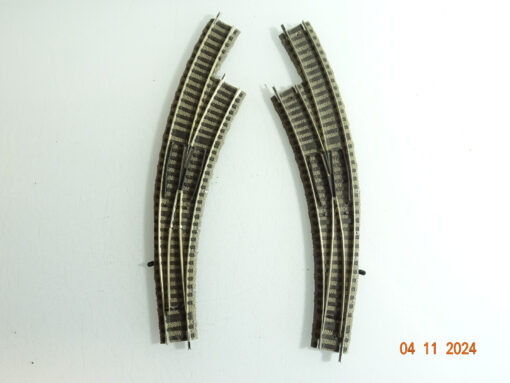 Fleischmann H0 6142 Bogenweiche rechts/links siehe Foto CK3751 o.
