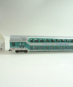 Fleischmann H0 95 5122 K Doppelstockwagen 2. Klasse der DB in OVP TF293