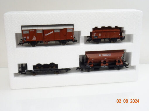 Fleischmann H0 95 5805 K Sonderserie Güterwagen-Set 4tlg. der DB in OVP LE4770 – Bild 3