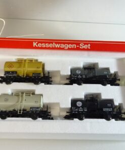 Fleischmann H0 965807 Kesselwagen-Set 4 tlg. der DB in OVP PR8017