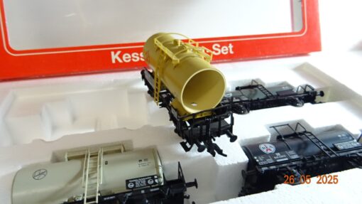 Fleischmann H0 965807 Kesselwagen-Set 4 tlg. der DB in OVP PR8017 – Bild 5